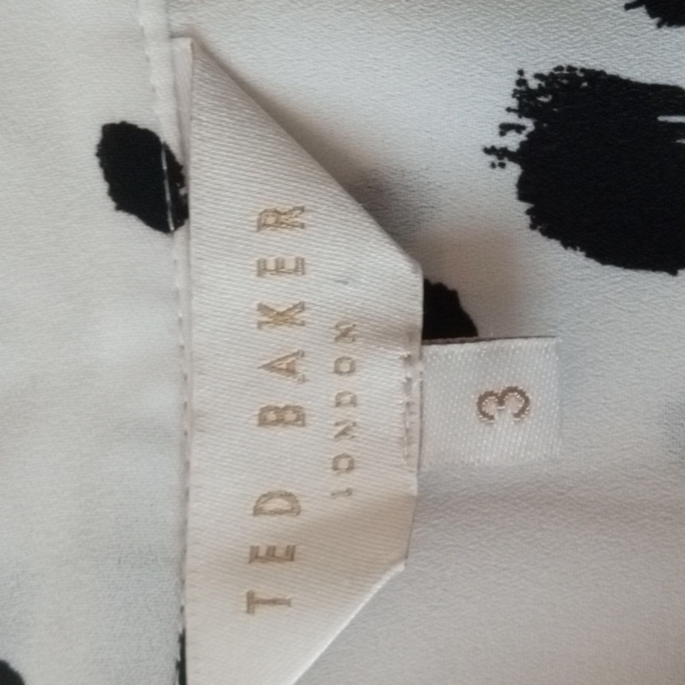Ted Baker Polka Dot Button-Up Blouse - Picture 2 of 7